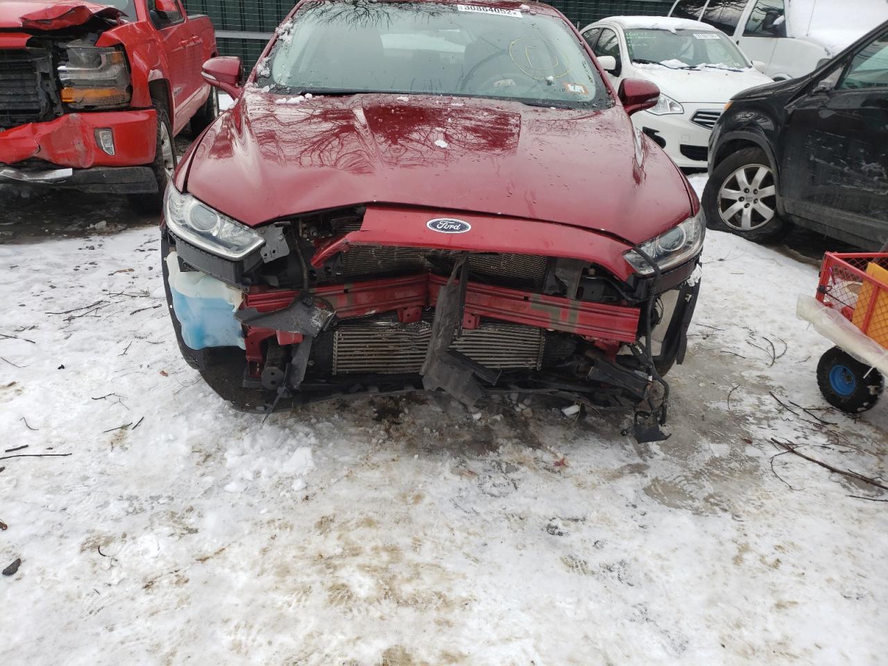 Photo 9 from auction – 2013 FORD FUSION SE with VIN 3FA6P0HR2DR354302