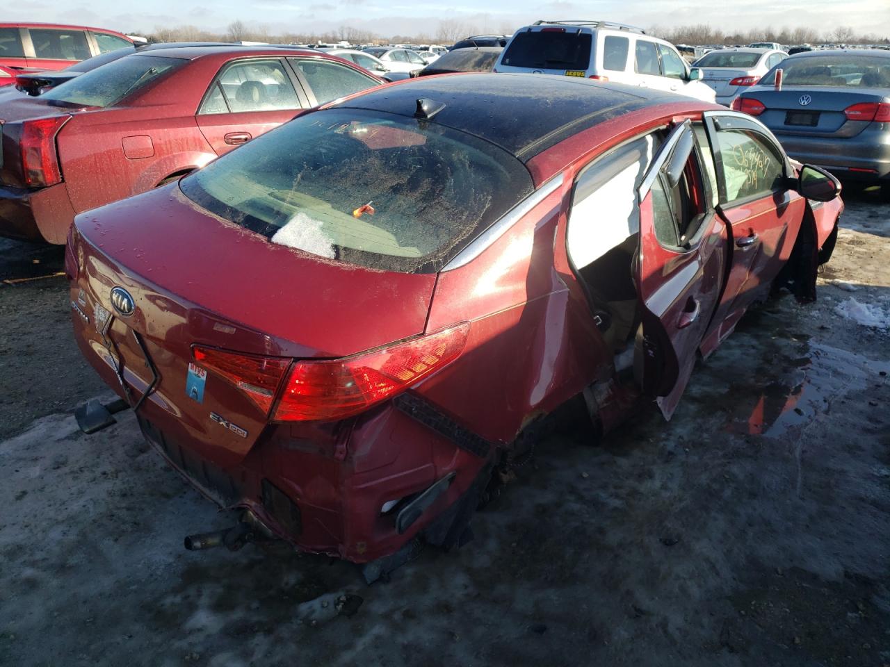 Photo 4 from auction – 2013 KIA OPTIMA EX with VIN 5XXGN4A70DG142520