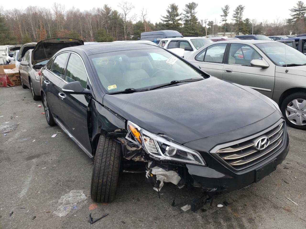 Photo 1 from auction – 2016 HYUNDAI SONATA SPO with VIN 5NPE34AF6GH299756