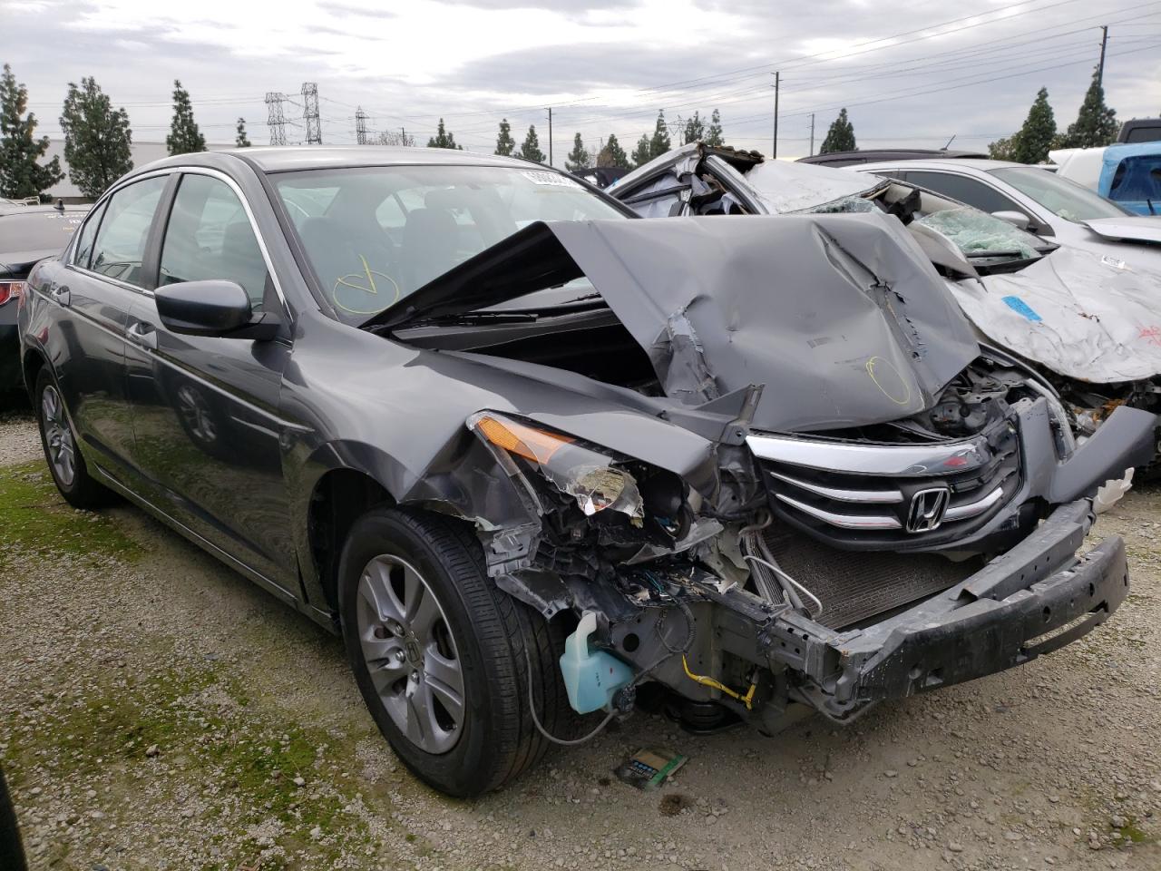 HONDA ACCORD SE 2012 with VIN 1HGCP2F67CA122984 - Photo from auction