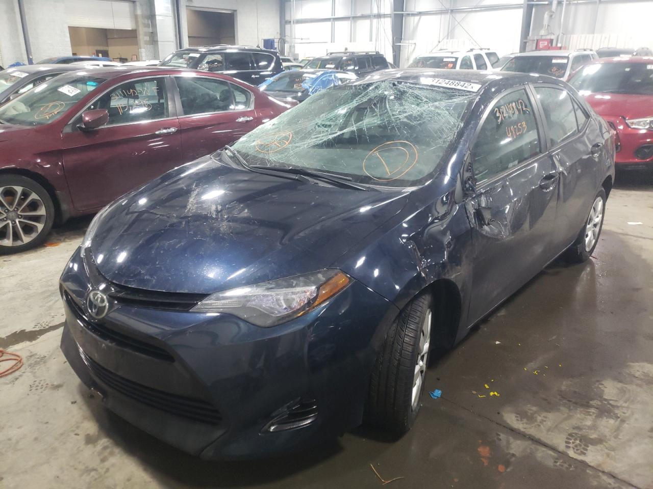 Photo 2 from auction – 2017 TOYOTA COROLLA L with VIN 5YFBURHE6HP649529