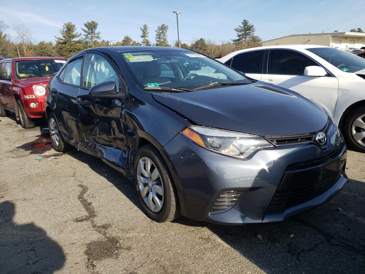 TOYOTA COROLLA L 2016 with VIN 2T1BURHE2GC704668 - Photo from auction
