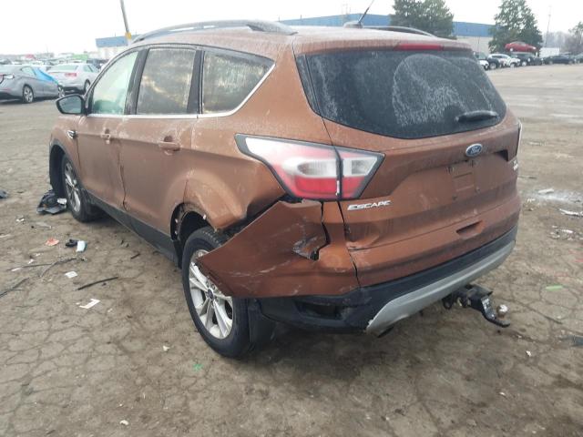 Photo 3 from auction – 2017 FORD ESCAPE SE with VIN 1FMCU0G96HUB17927
