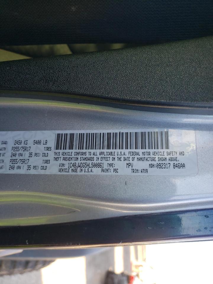 Photo 10 from auction – 2017 JEEP WRANGLER U with VIN 1C4BJWDG5HL500861