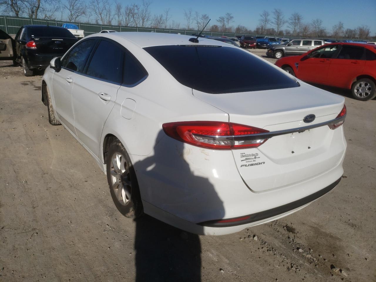 Photo 3 from auction – 2017 FORD FUSION S with VIN 3FA6P0G74HR144340