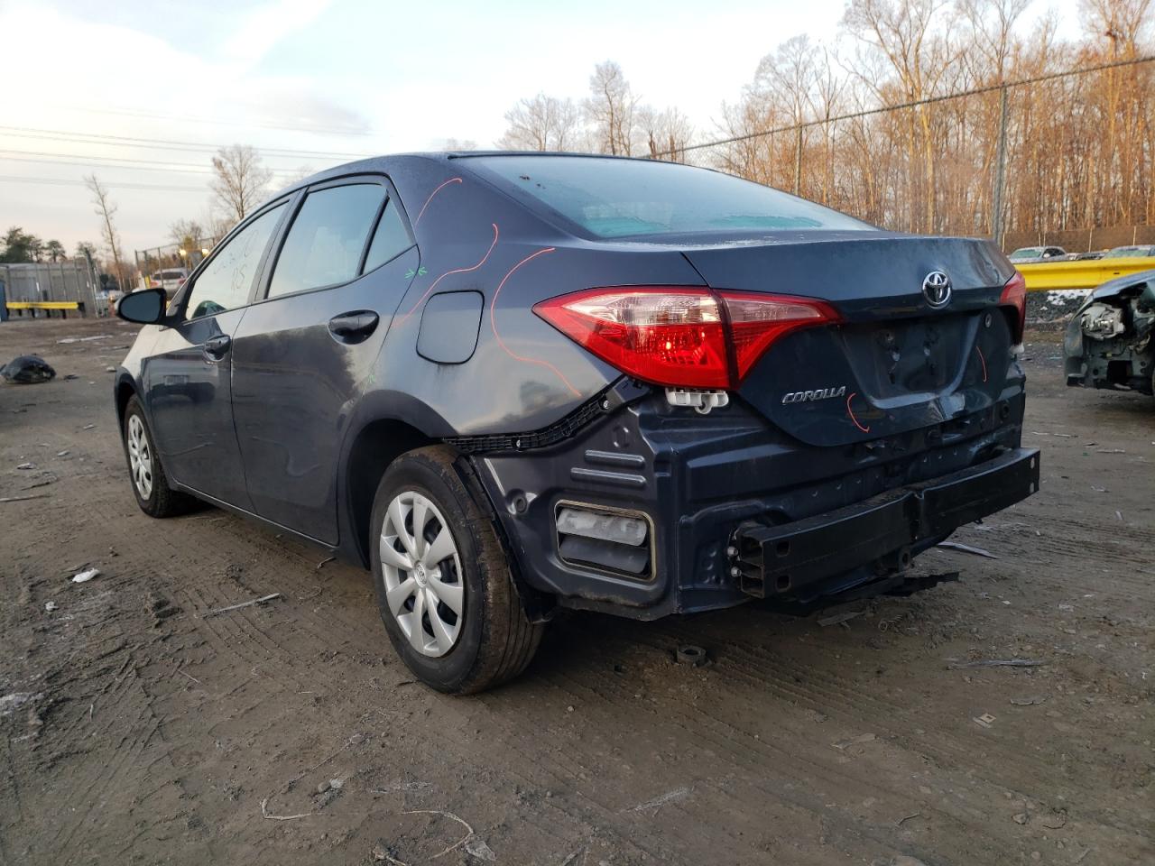 Photo 3 from auction – 2017 TOYOTA COROLLA L with VIN 2T1BURHE0HC874075