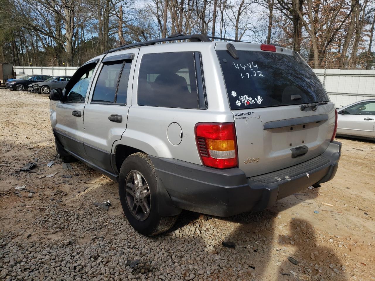 Photo 3 from auction – 2004 JEEP GRAND CHER with VIN 1J4GX48S54C114484