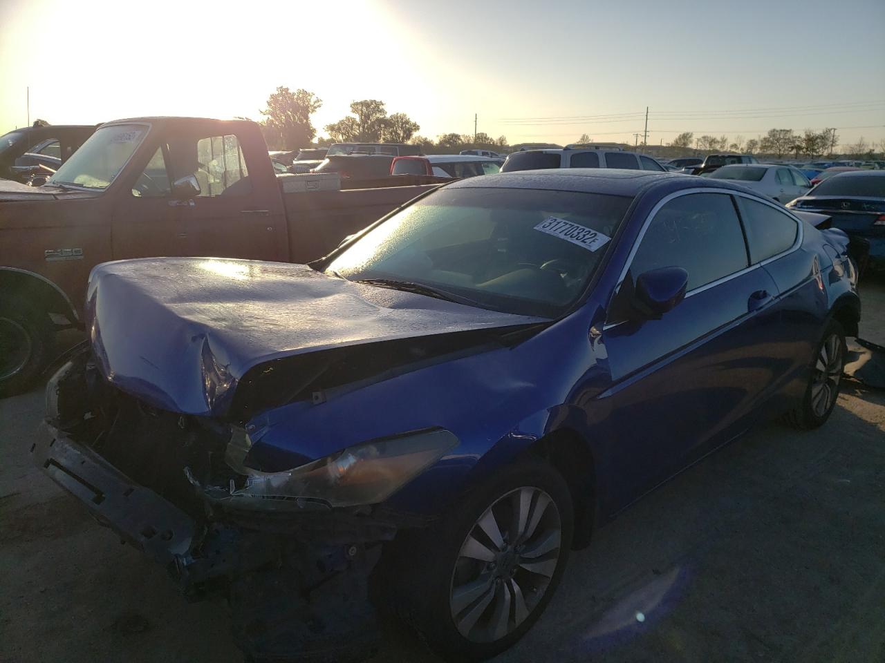 Photo 2 from auction – 2008 HONDA ACCORD EX with VIN 1HGCS12748A023781