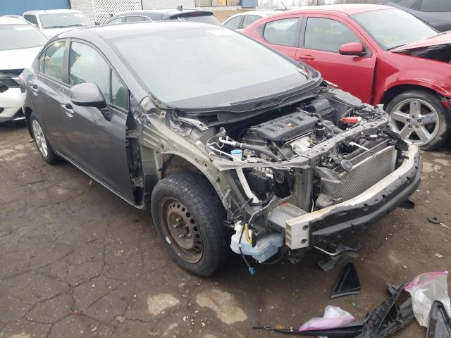 HONDA CIVIC LX 2012 with VIN 19XFB2F51CE015458 - Photo from auction