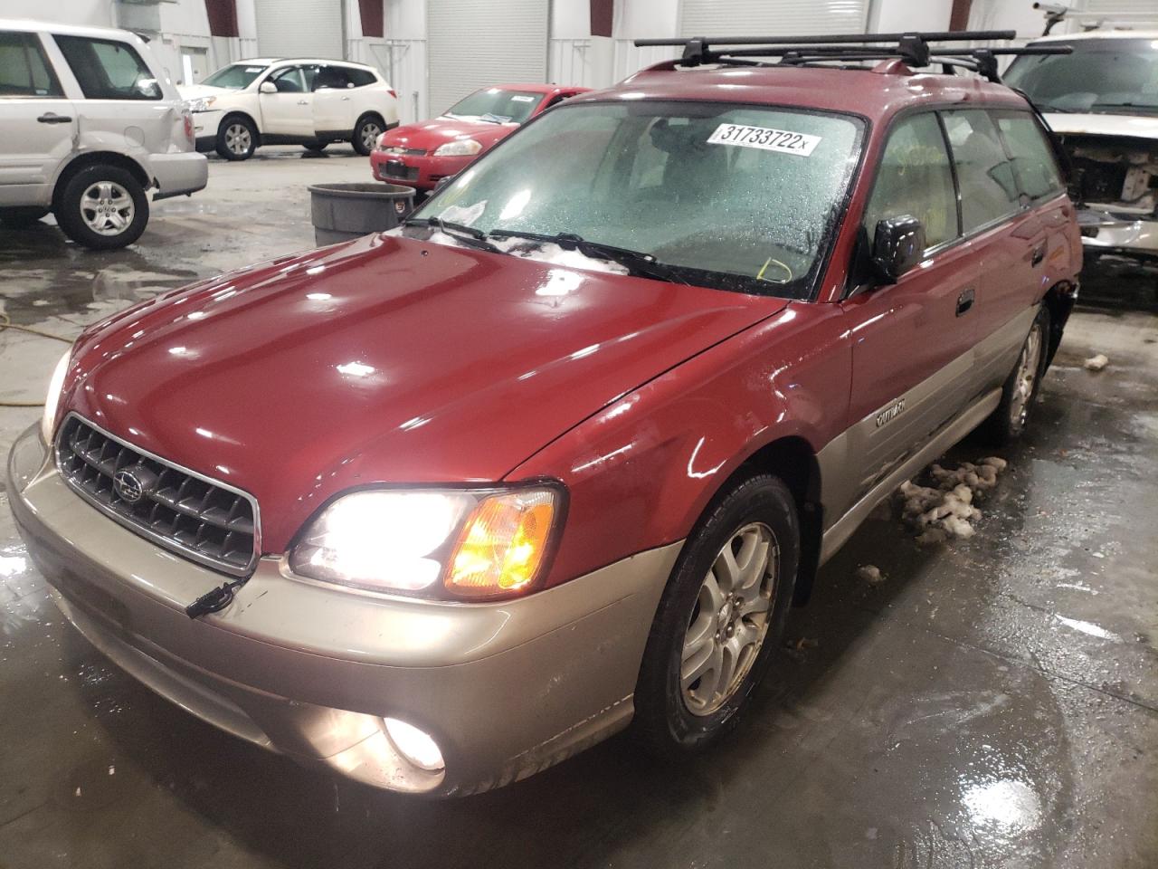 Photo 2 from auction – 2004 SUBARU LEGACY OUT with VIN 4S3BH675247604975