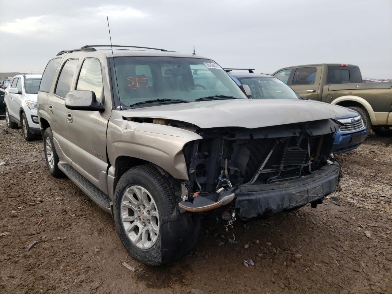 GMC DENALI 2002 with VIN 1GKEK63U72J168012 - Photo from auction