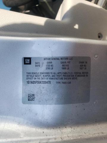 Photo 10 from auction – 2010 CHEVROLET COBALT 1LT with VIN 1G1AD5F58A7209478