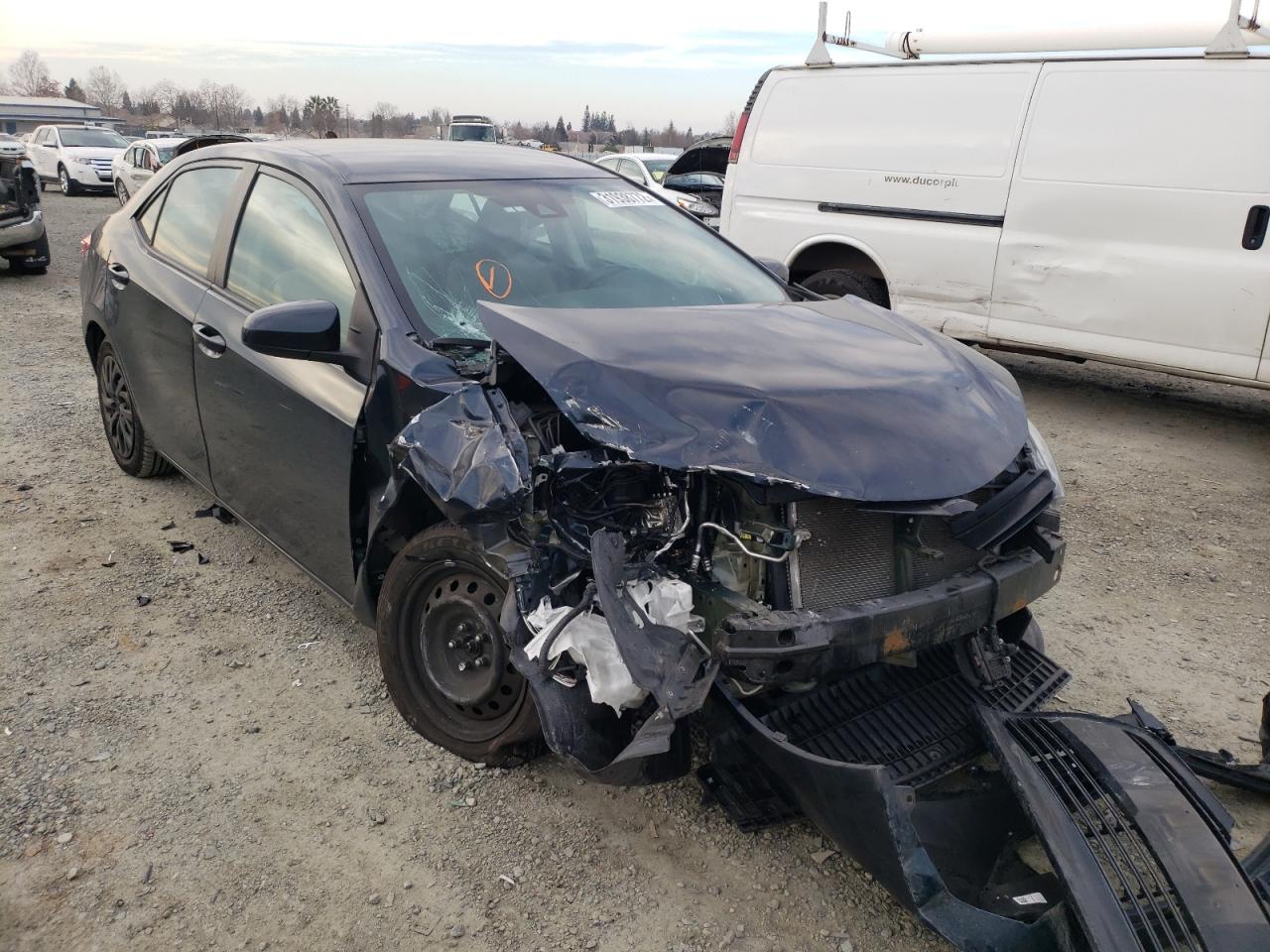 TOYOTA COROLLA L 2019 with VIN 5YFBURHE1KP878529 - Photo from auction
