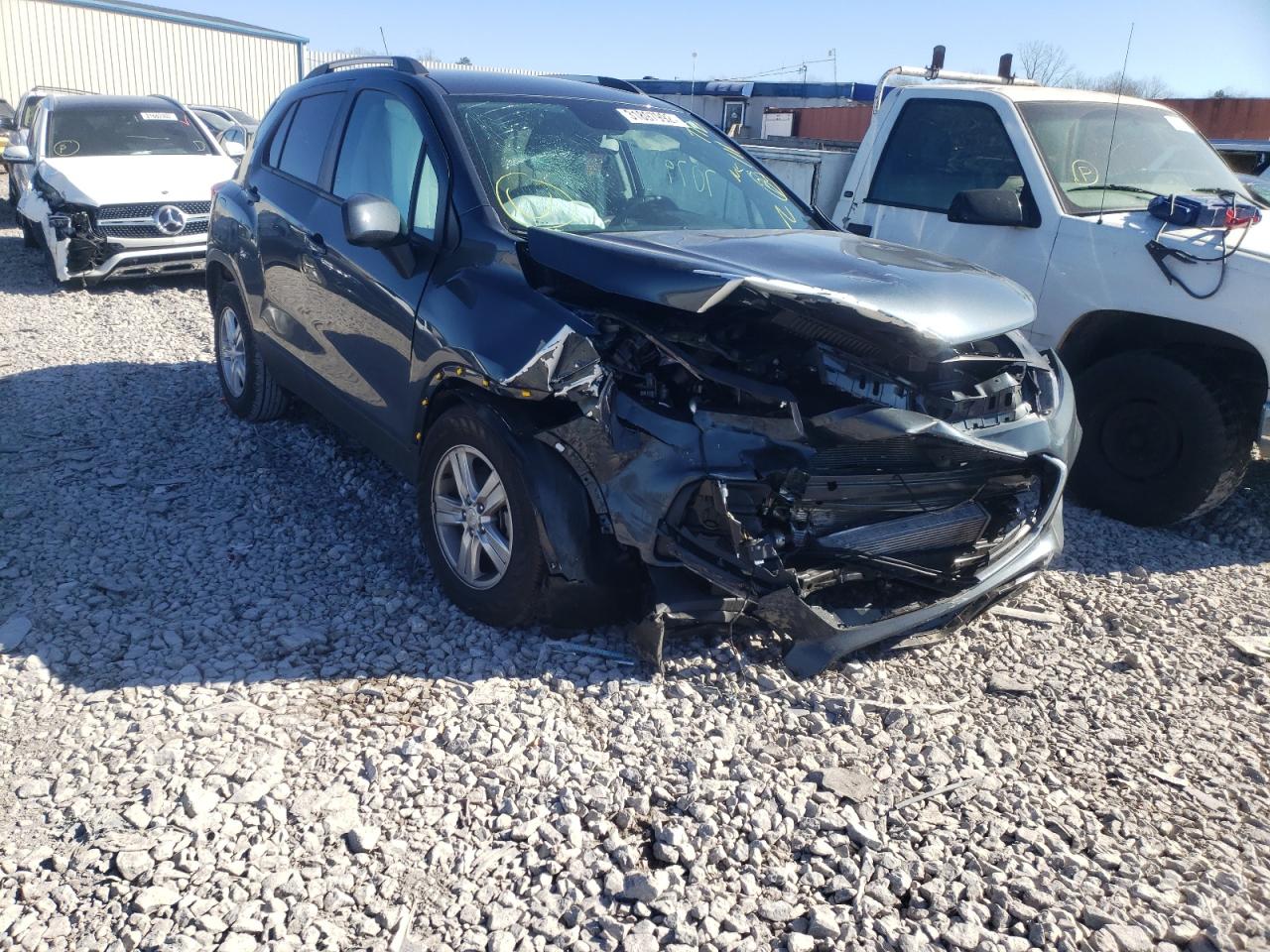 CHEVROLET TRAX 1LT 2021 with VIN KL7CJLSB9MB311525 - Photo from auction