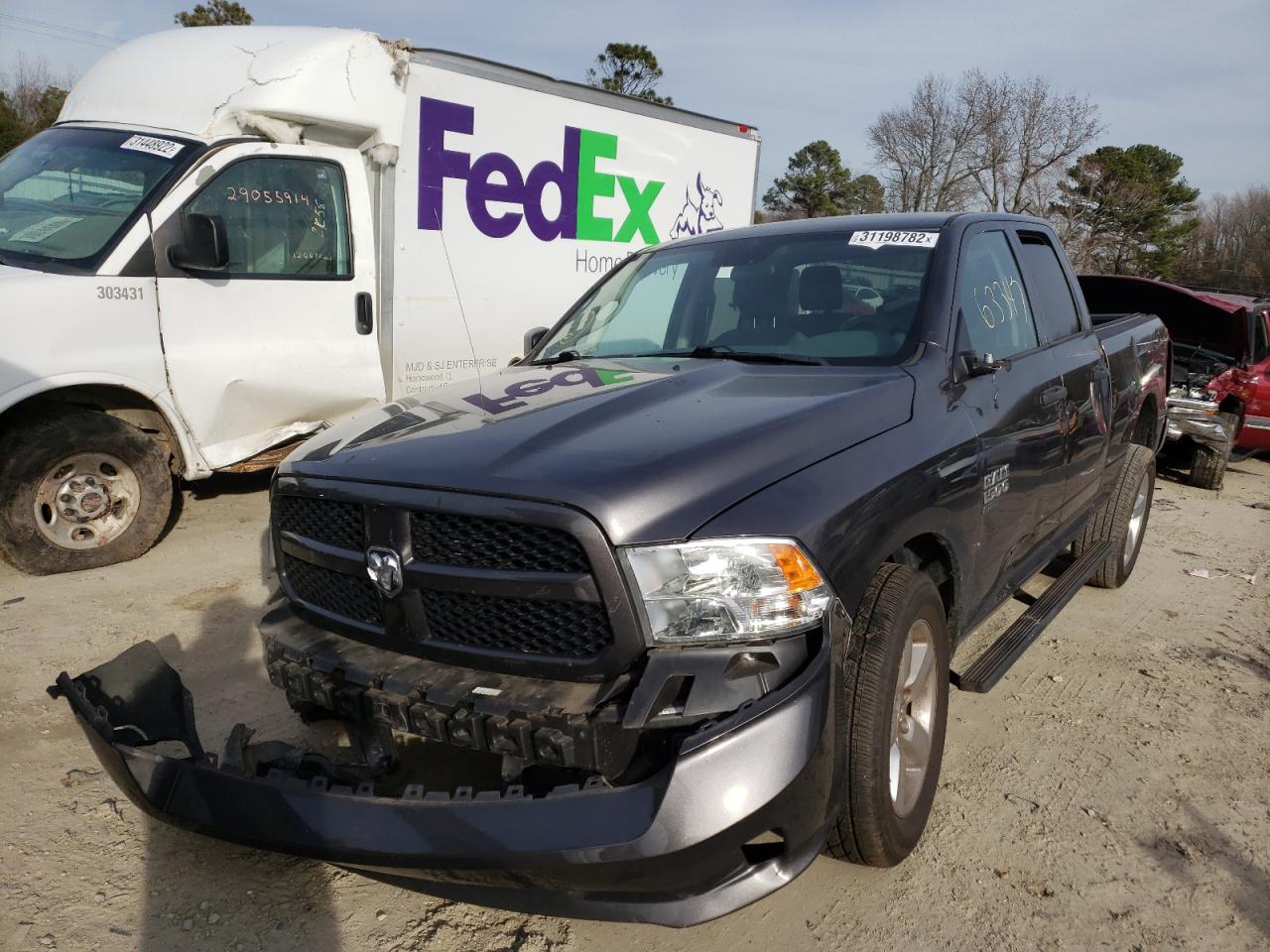 Photo 2 from auction – 2019 RAM 1500 CLASS with VIN 1C6RR6FG4KS555438