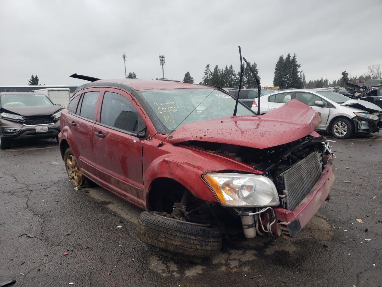 DODGE CALIBER SX 2007 with VIN 1B3HB48B37D235815 - Photo from auction