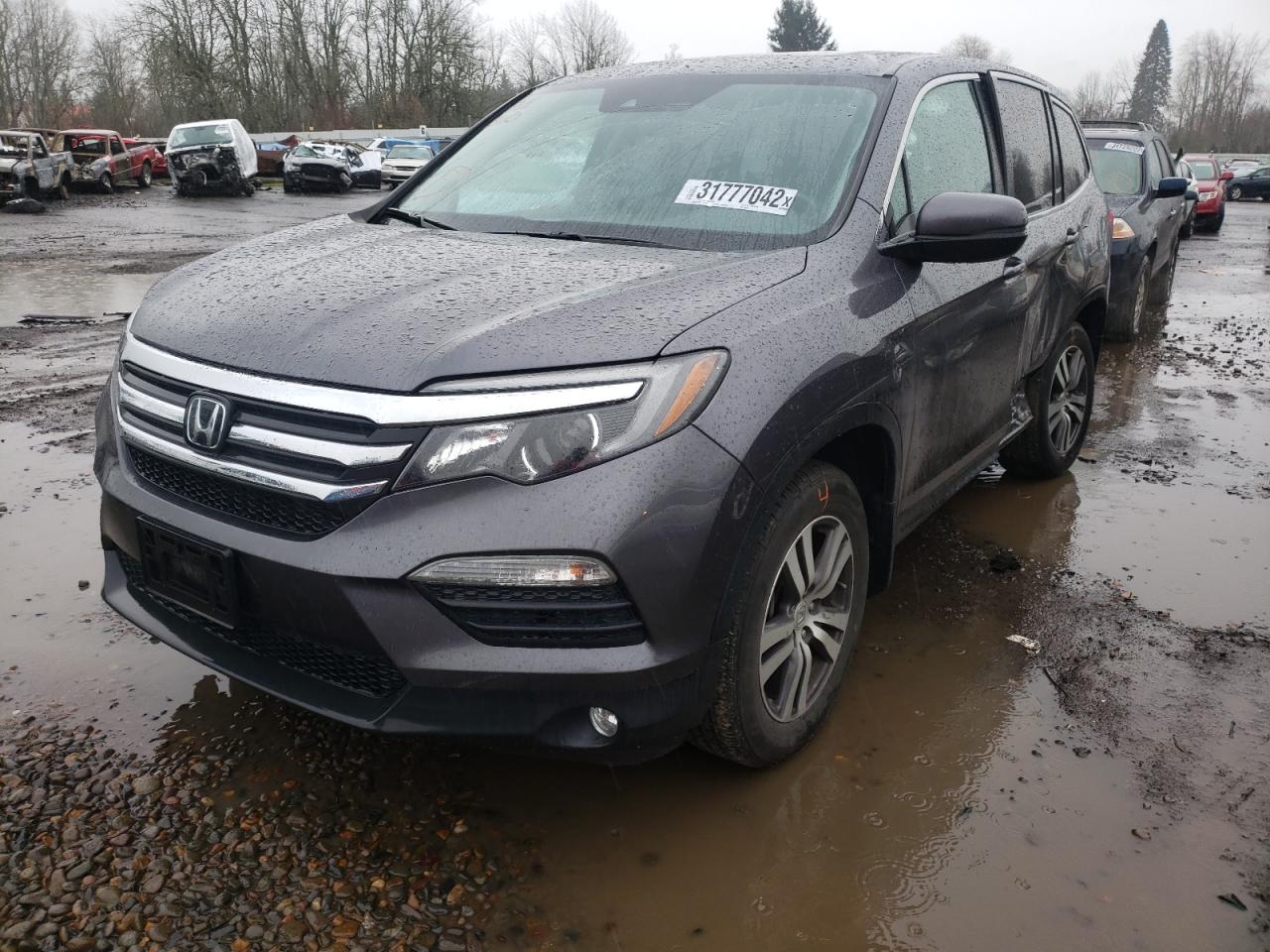 Photo 2 from auction – 2018 HONDA PILOT EXL with VIN 5FNYF6H63JB006942