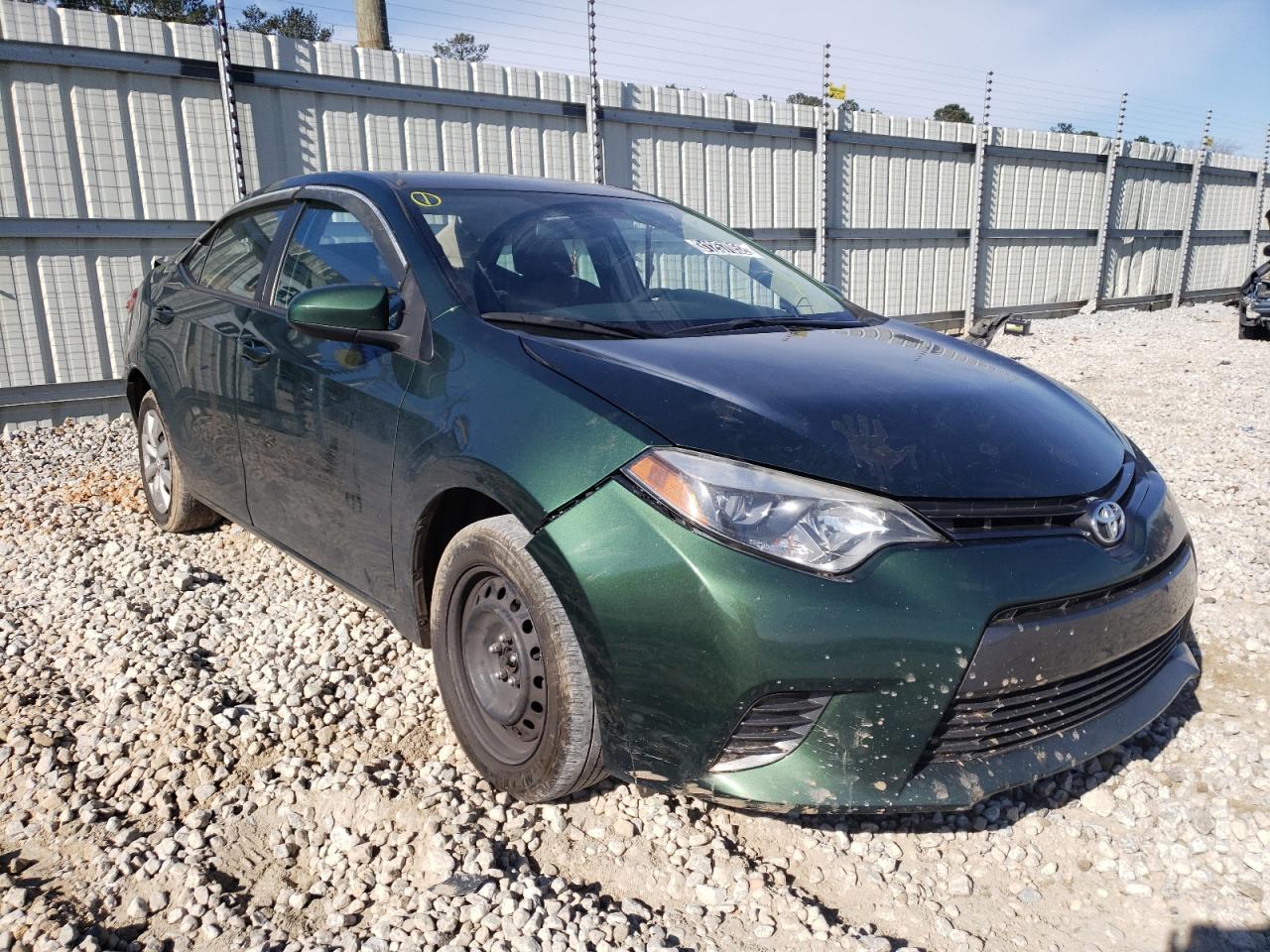 TOYOTA COROLLA L 2016 with VIN 5YFBURHEXGP389523 - Photo from auction