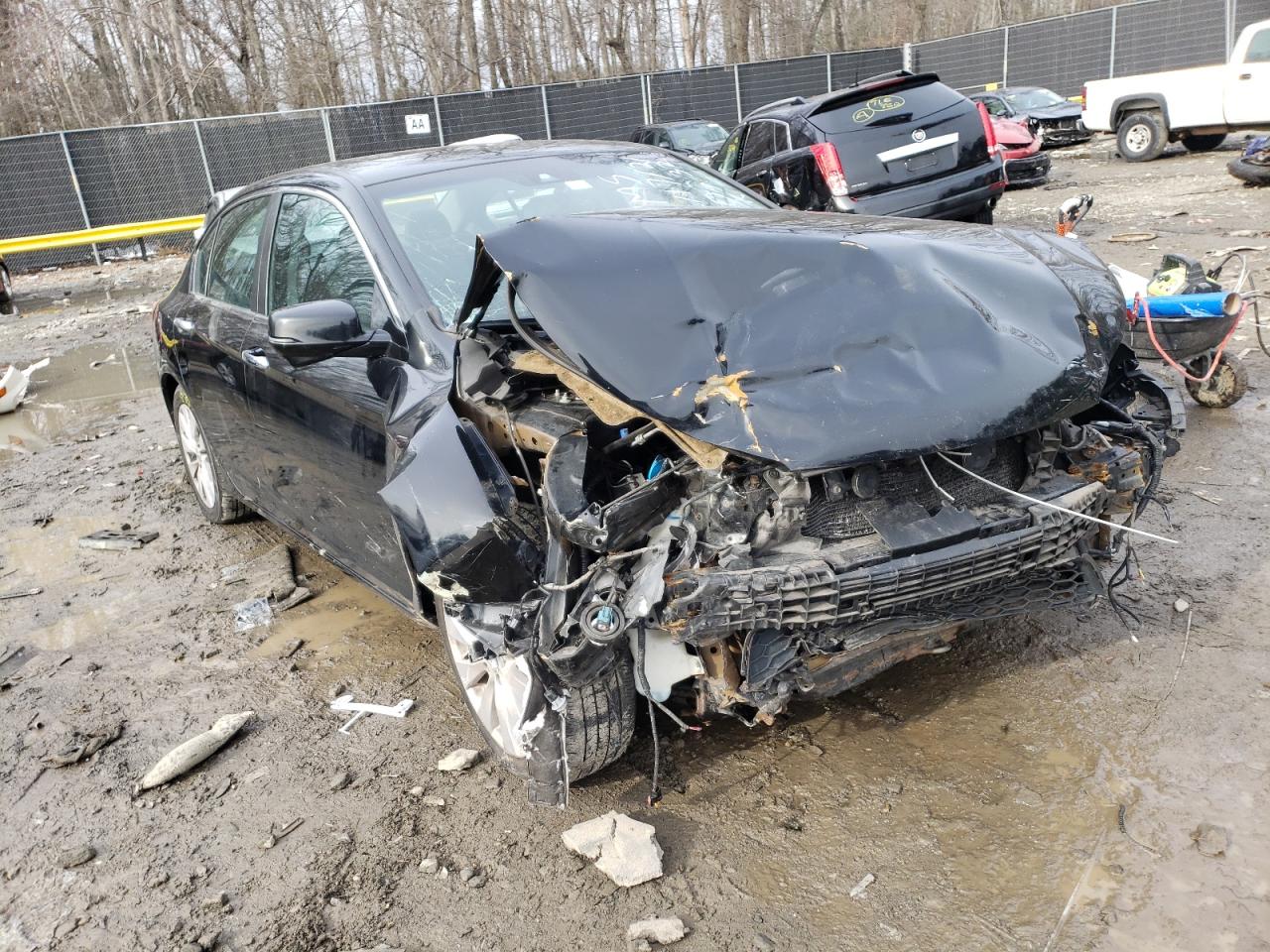 HONDA ACCORD 2013 with VIN 1HGCR2F84DA268353 - Photo from auction