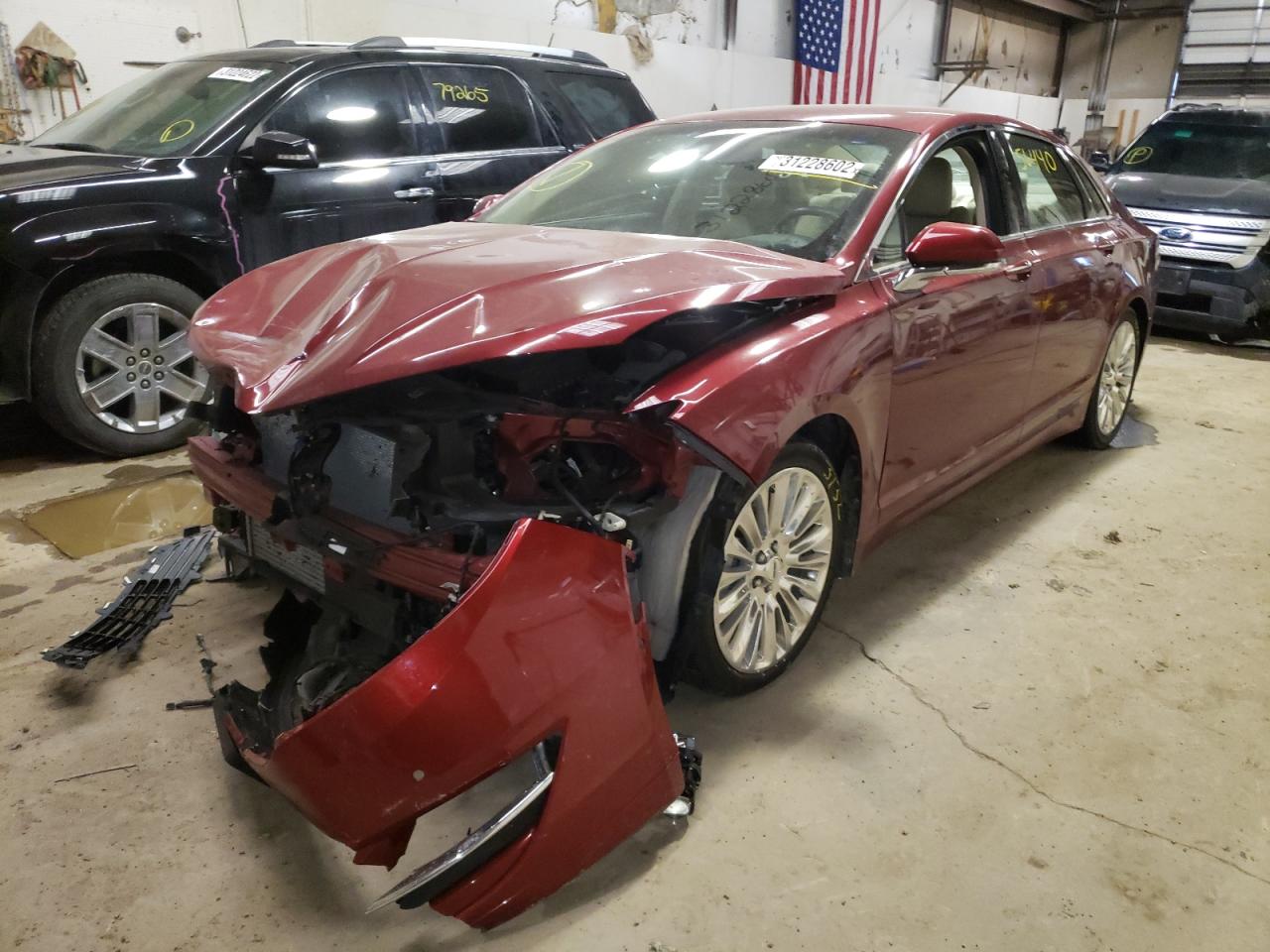 Foto 2 de la subasta – 2013 LINCOLN MKZ con VIN 3LN6L2J95DR807965
