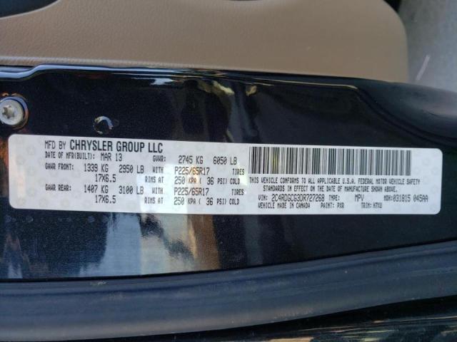 Photo 10 from auction – 2013 DODGE GRAND CARA with VIN 2C4RDGCG3DR727268