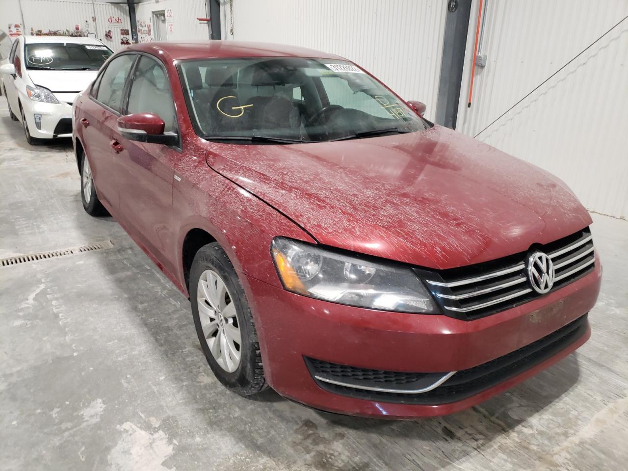 Photo 1 from auction – 2015 VOLKSWAGEN PASSAT S with VIN 1VWAT7A32FC054157