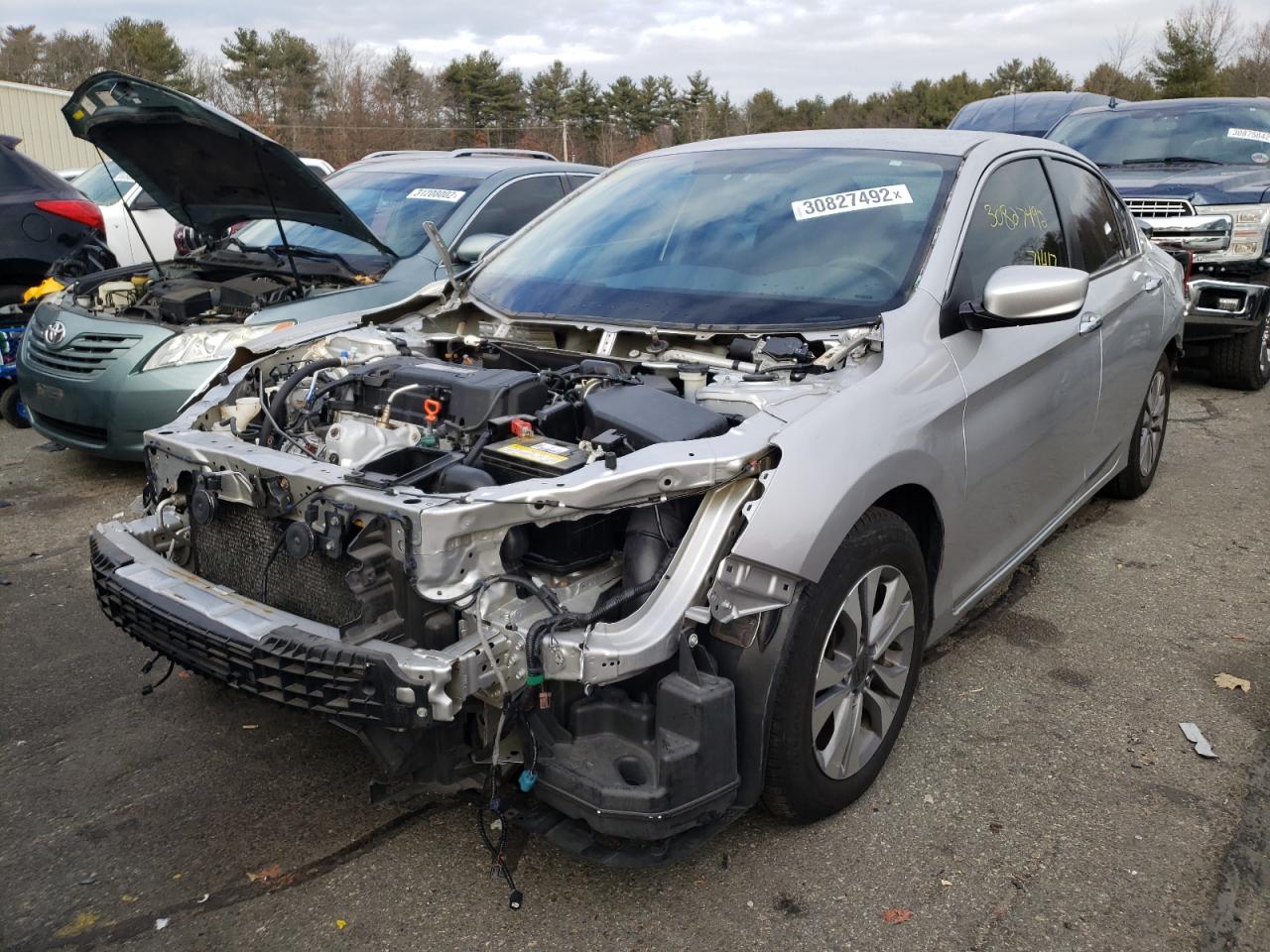 Photo 2 from auction – 2015 HONDA ACCORD LX with VIN 1HGCR2F30FA161002