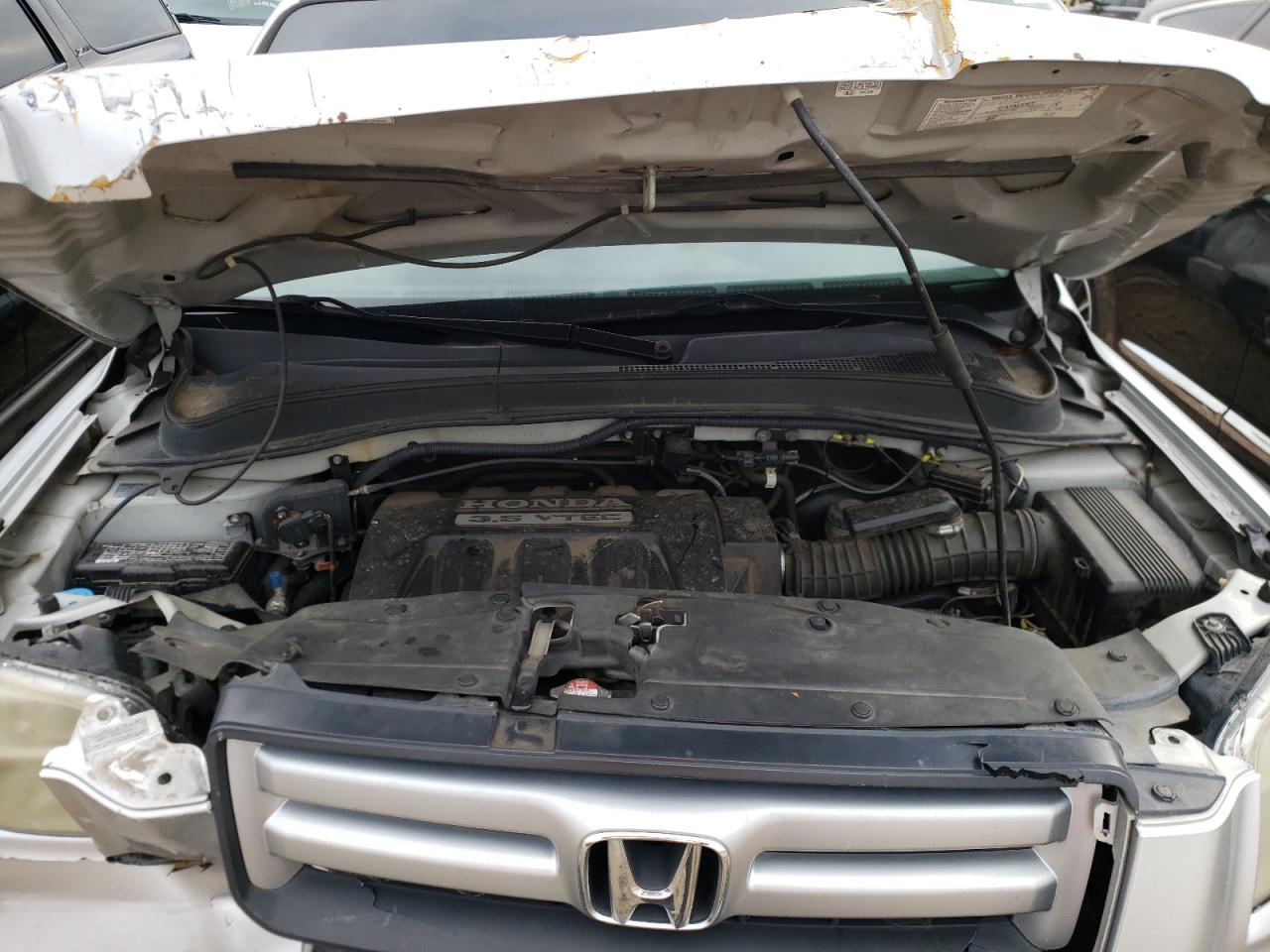 Photo 7 from auction – 2006 HONDA PILOT with VIN 2HKYF18486H536110