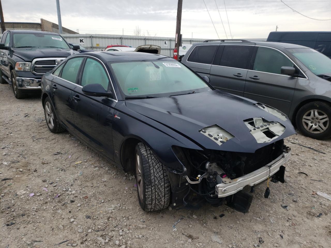 AUDI A6 PREMIUM 2012 with VIN WAUGGAFCXCN071941 - Photo from auction