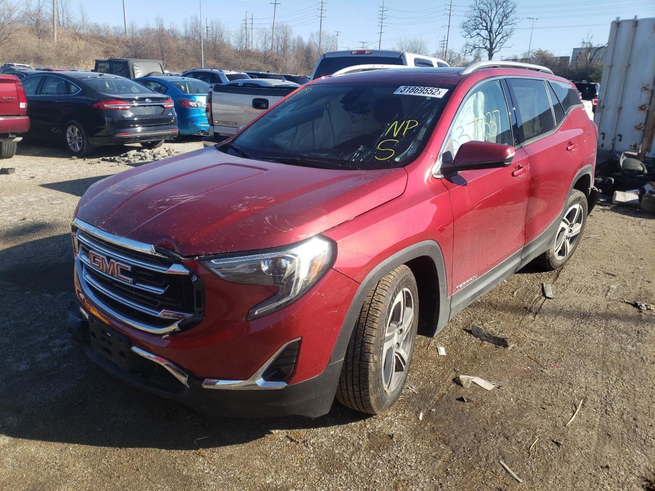 Photo 2 from auction – 2018 GMC TERRAIN SL with VIN 3GKALPEV4JL204897