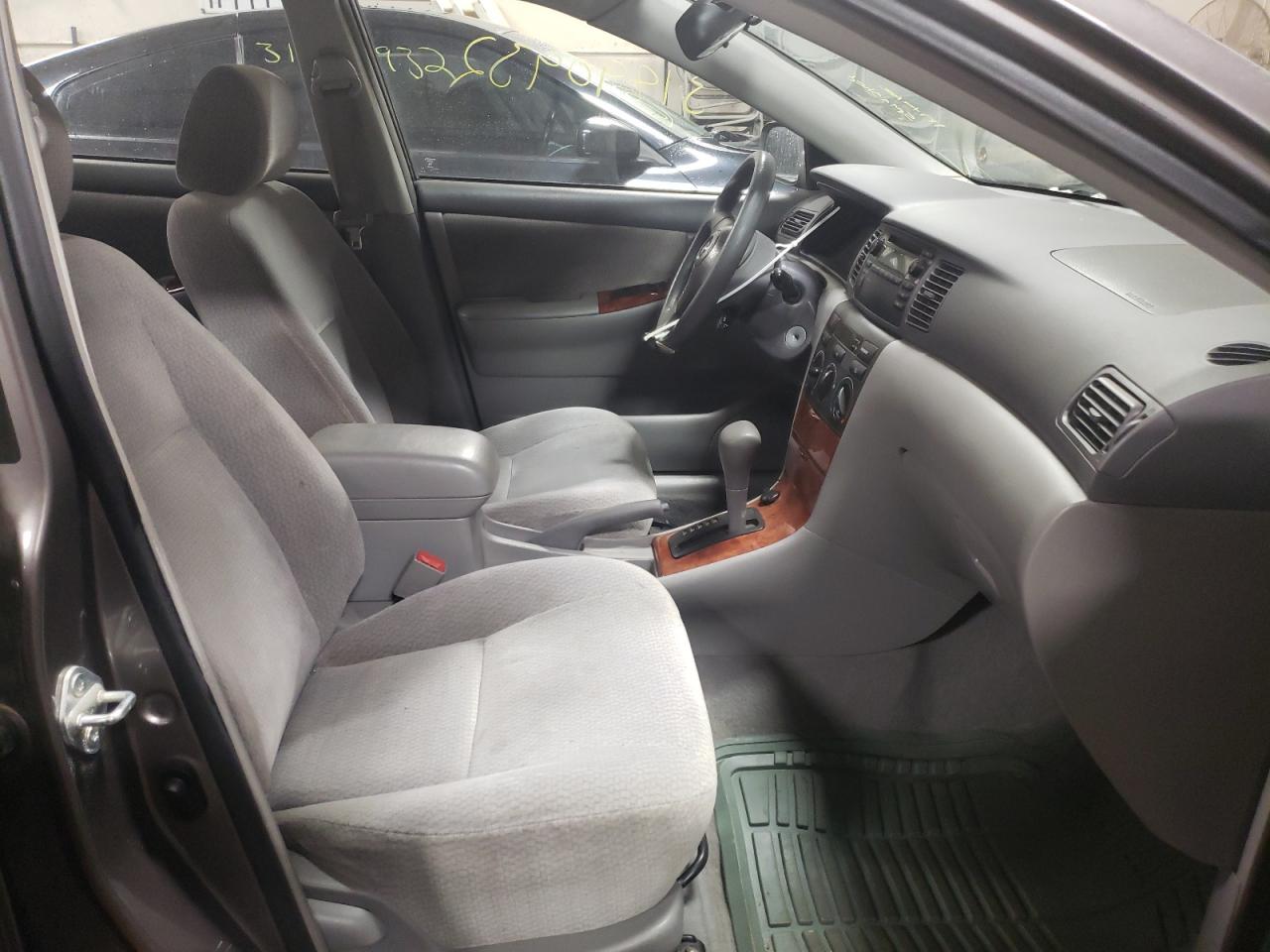 Photo 5 from auction – 2003 TOYOTA COROLLA CE with VIN 1NXBR32E03Z168075