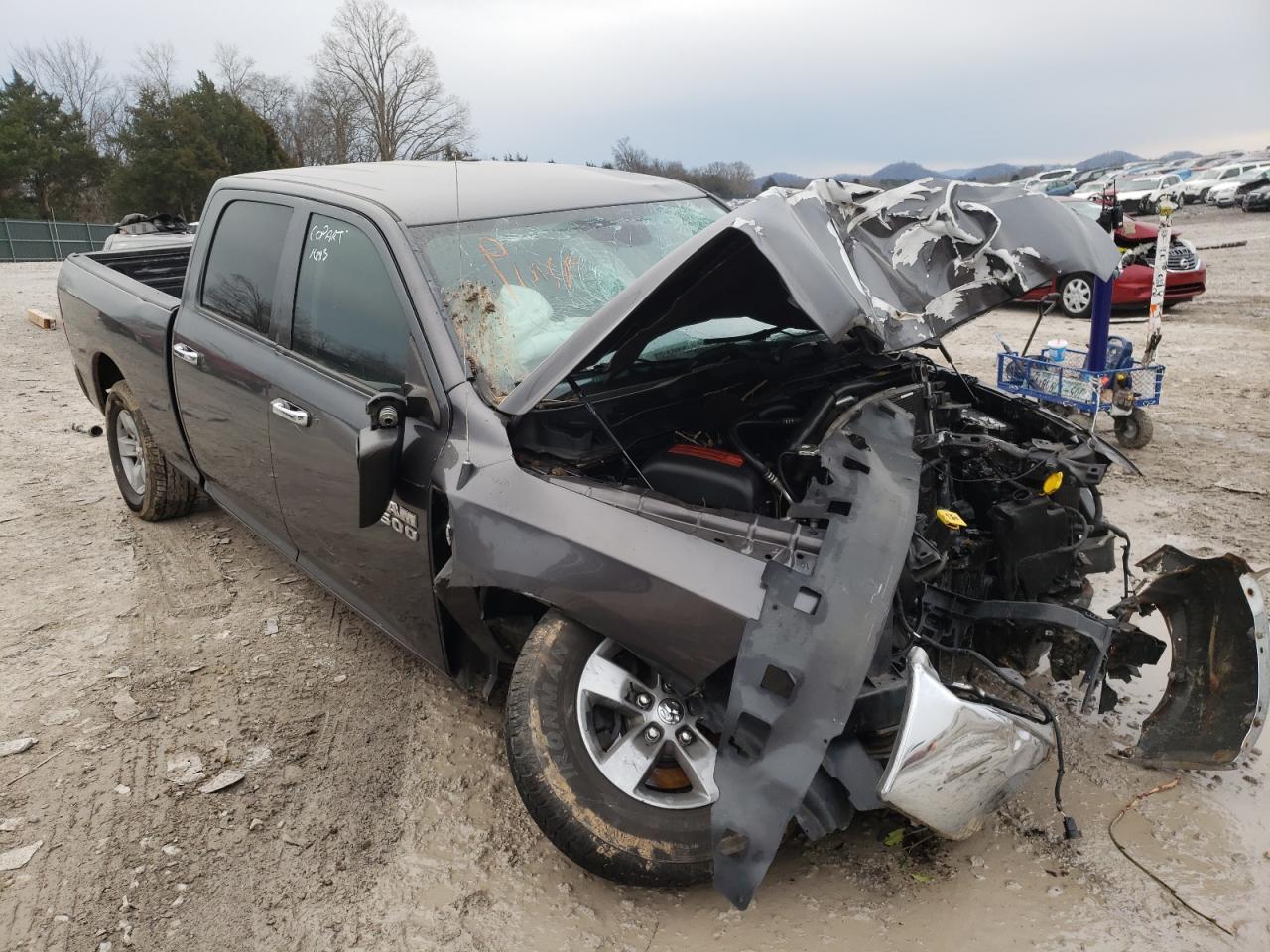 RAM 1500 SLT 2017 with VIN 1C6RR7TT1HS704601 - Photo from auction