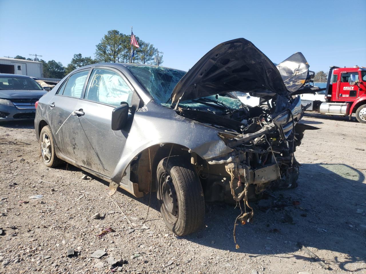 TOYOTA COROLLA BA 2011 with VIN 2T1BU4EE6BC696705 - Photo from auction