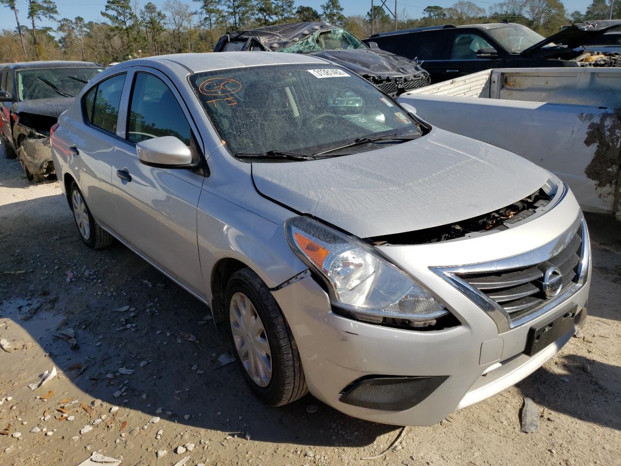 NISSAN VERSA S 2016 with VIN 3N1CN7AP4GL838339 - Photo from auction
