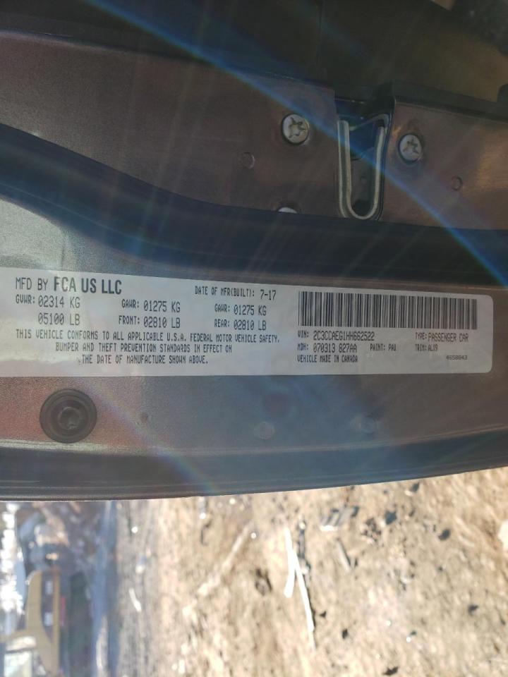 Foto 10 de la subasta – 2017 CHRYSLER 300C con VIN 2C3CCAEG1HH662522