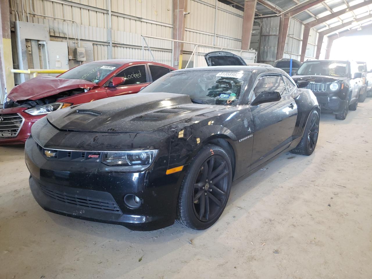 Photo 2 from auction – 2015 CHEVROLET CAMARO LT with VIN 2G1FD1E31F9308907