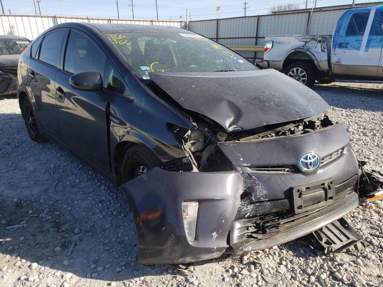 TOYOTA PRIUS 2014 with VIN JTDKN3DU6E1744504 - Photo from auction