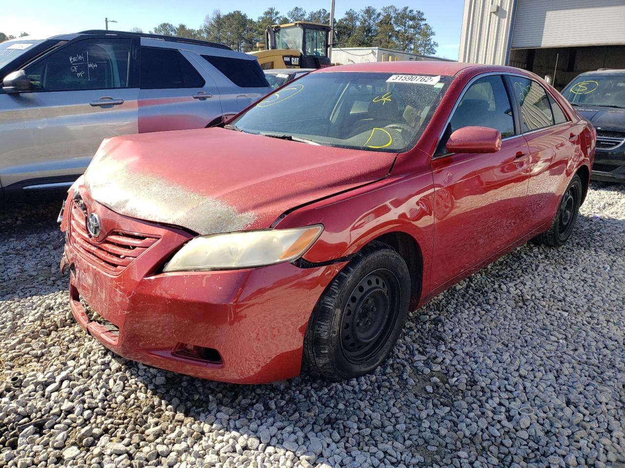 Photo 2 from auction – 2007 TOYOTA CAMRY with VIN JTNBE46K873004618