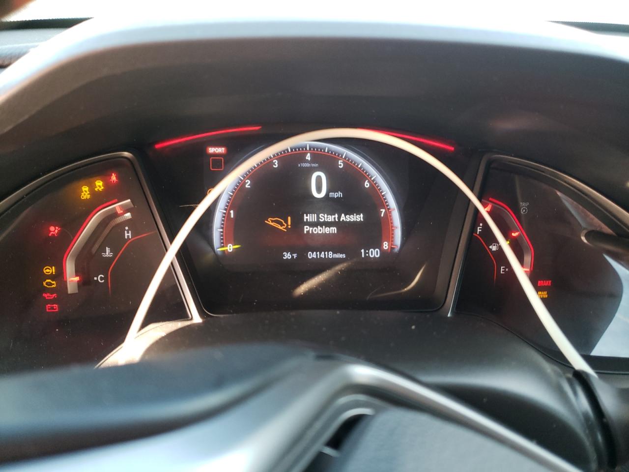 Photo 8 from auction – 2017 HONDA CIVIC TYPE with VIN SHHFK8G7XHU200210