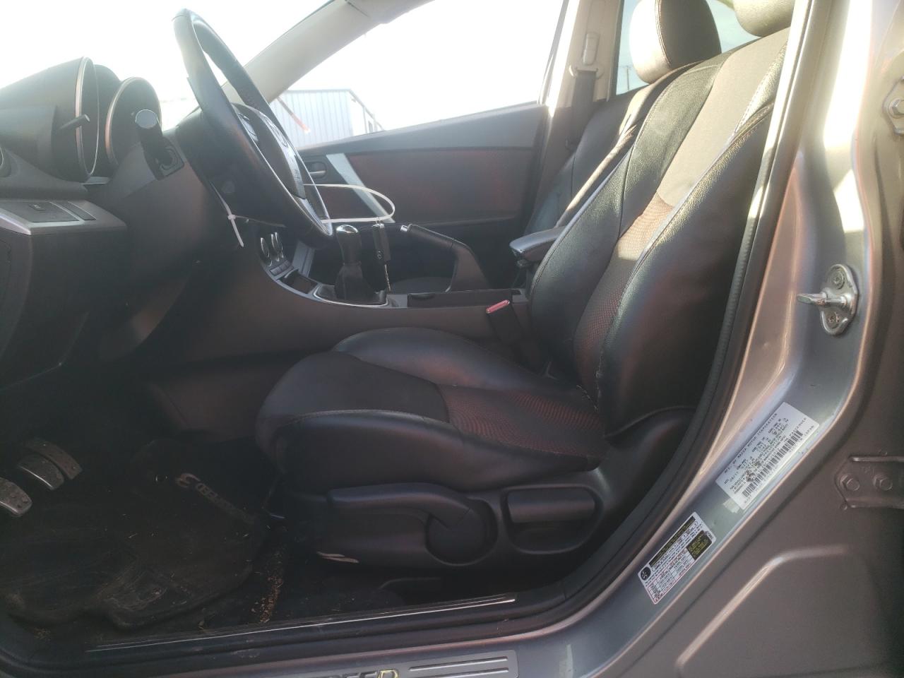 Photo 5 from auction – 2012 MAZDA SPEED 3 with VIN JM1BL1L38C1525012