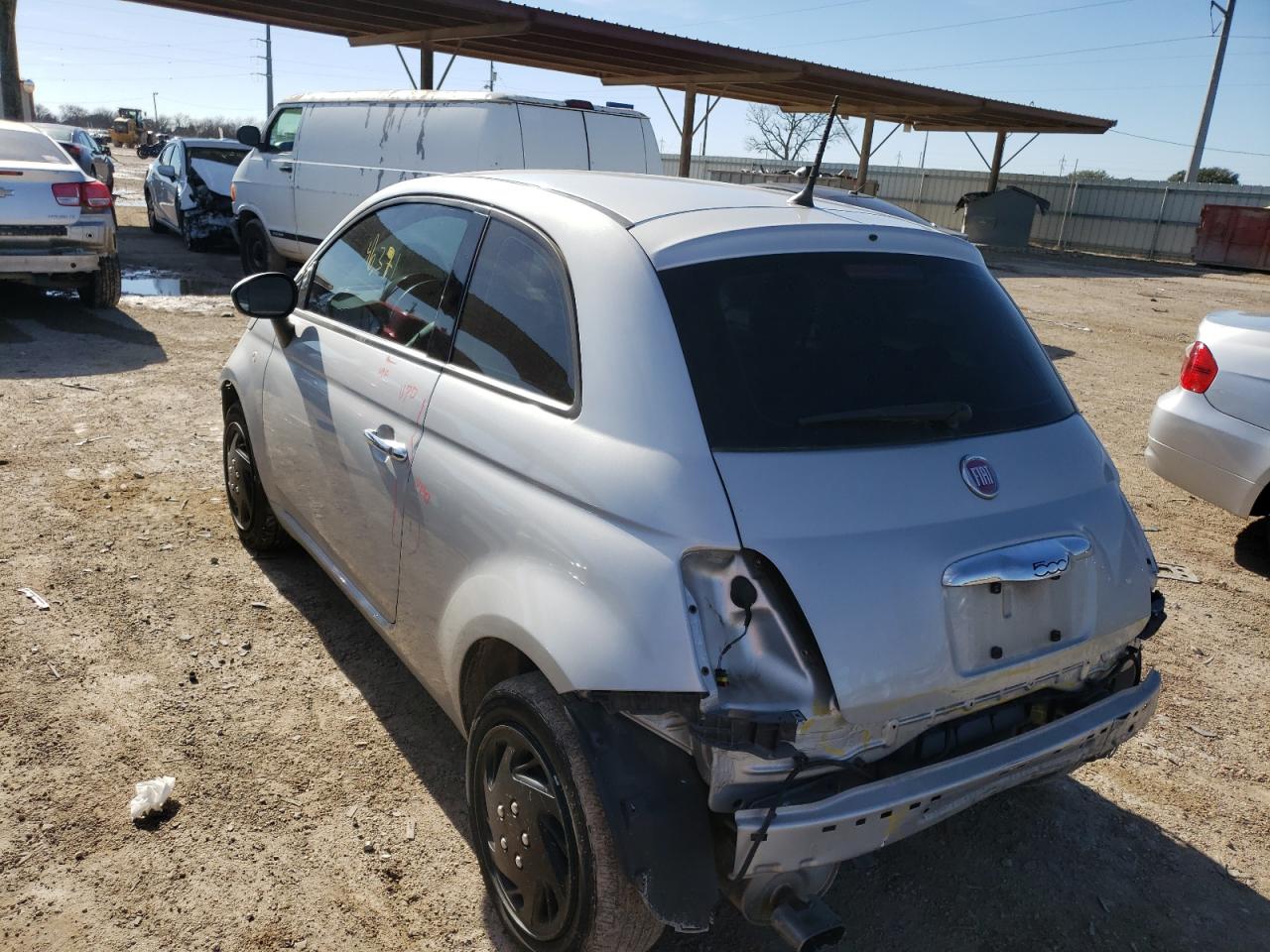 Photo 3 from auction – 2014 FIAT 500 POP with VIN 3C3CFFARXET242384