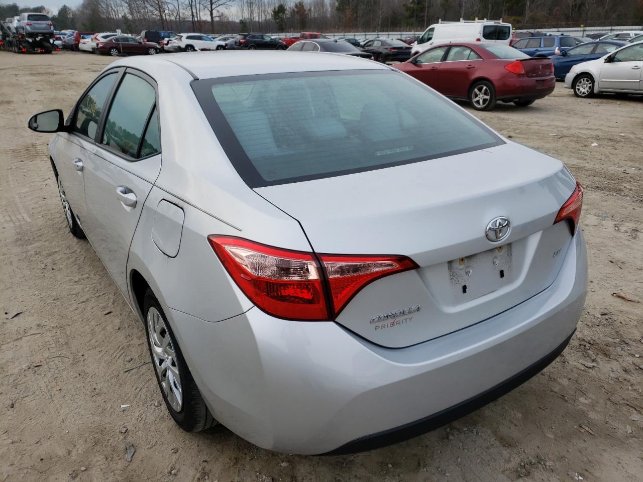 Photo 3 from auction – 2019 TOYOTA COROLLA L with VIN 2T1BURHE2KC167986