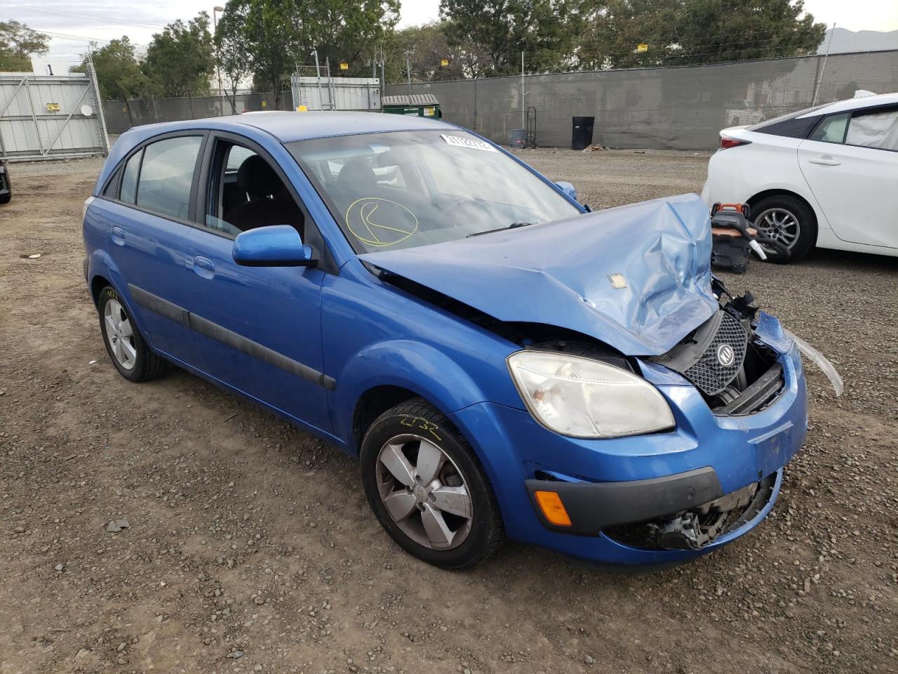 Photo 1 from auction – 2008 KIA RIO 5 SX with VIN KNADE163086360191