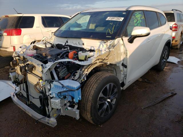 Photo 2 from auction – 2022 TOYOTA HIGHLANDER with VIN 5TDGBRCH8NS538495