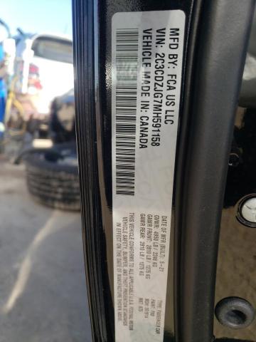 Photo 10 from auction – 2021 DODGE CHALLENGER with VIN 2C3CDZJG7MH591158