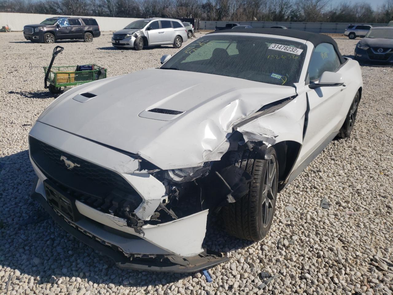 Photo 2 from auction – 2018 FORD MUSTANG with VIN 1FATP8UH2J5132632