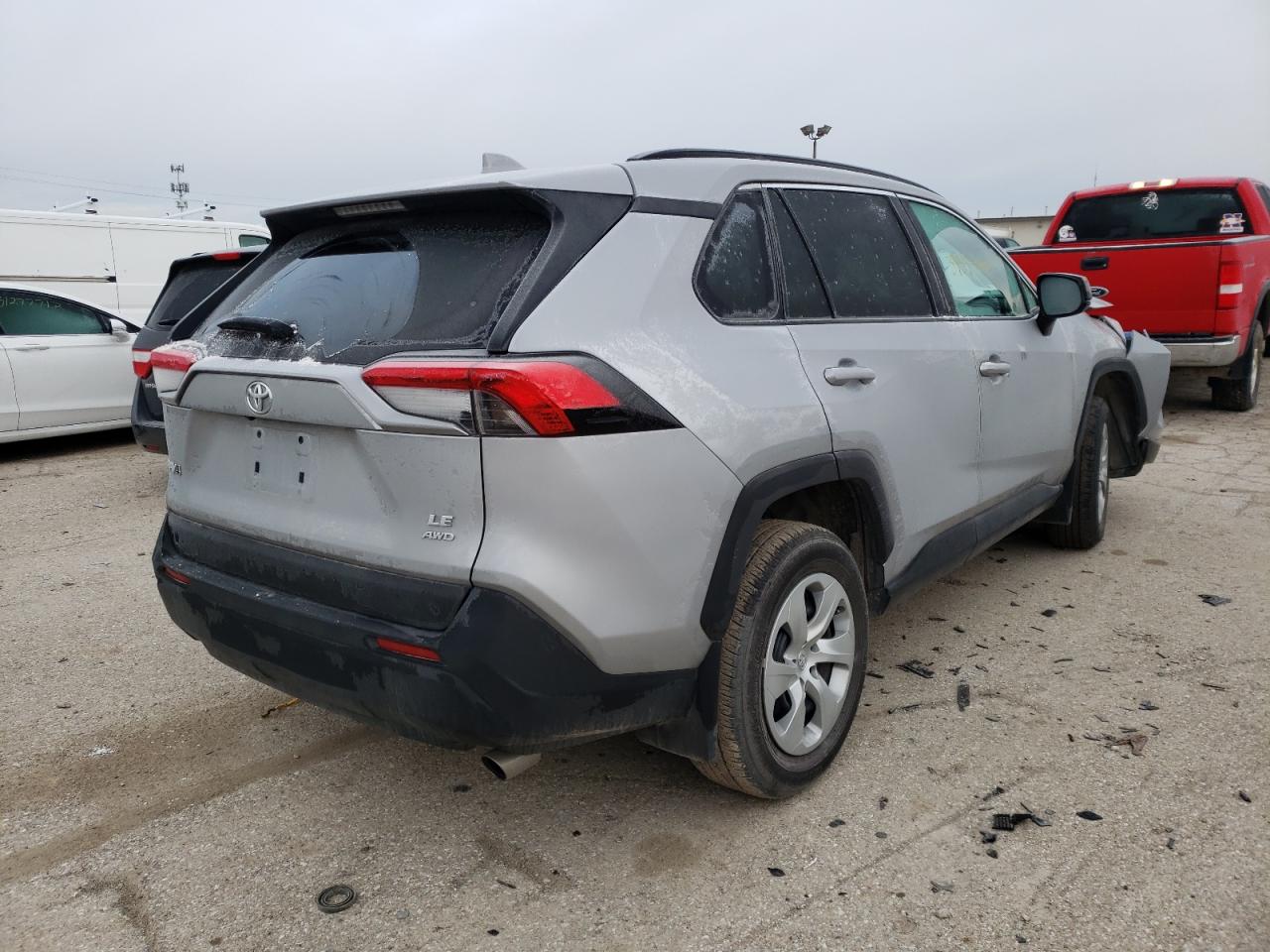 Photo 4 from auction – 2019 TOYOTA RAV4 LE with VIN 2T3F1RFV6KW083222
