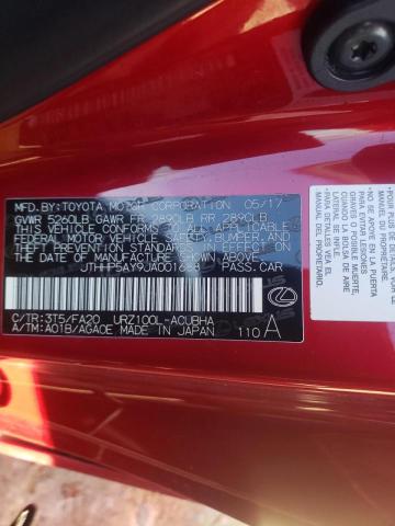 Photo 10 from auction – 2018 LEXUS LC 500 with VIN JTHHP5AY9JA001688