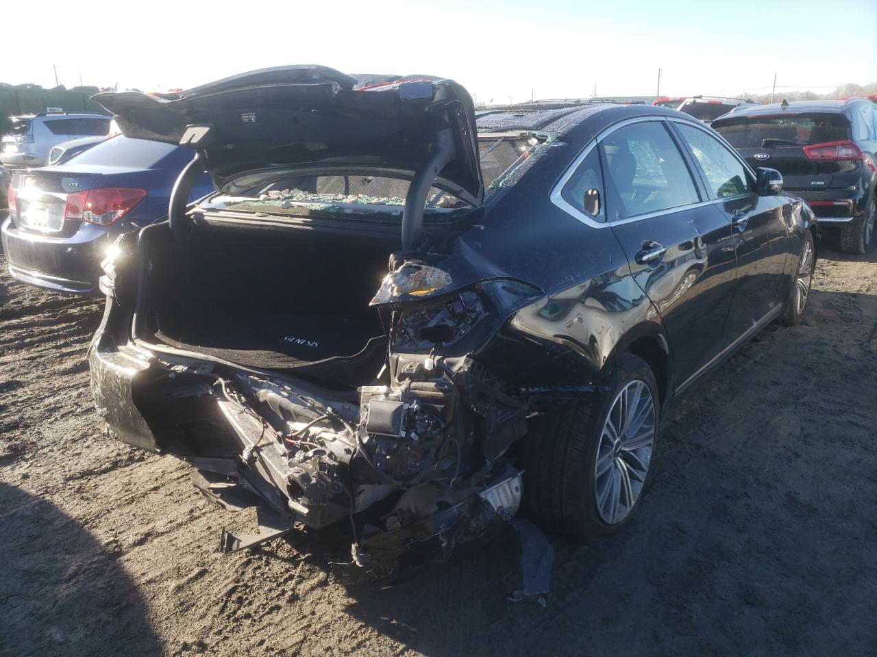 Photo 4 from auction – 2019 GENESIS G80 BASE with VIN KMHGN4JE3KU287990