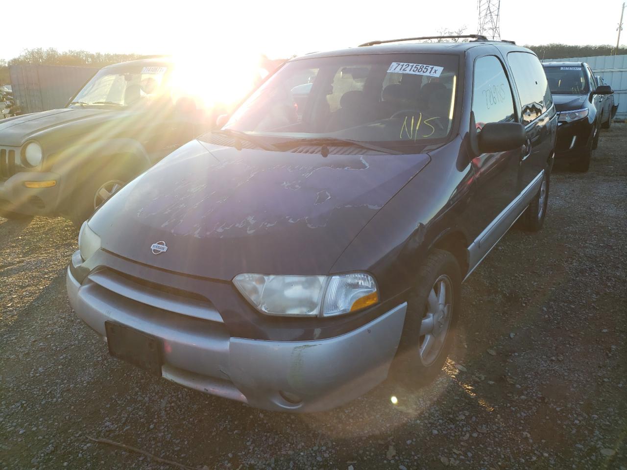 Photo 2 from auction – 2001 NISSAN QUEST SE with VIN 4N2ZN16T31D804204